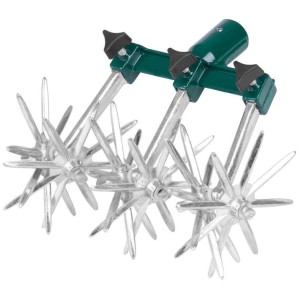 PROREGAL Grubber Yardworks CU-670, Gartenhandgerät mit rotierenden Zinken.