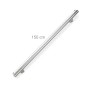 Relaxdays Handlauf Edelstahl Silber Mit Wandhalterung 150 cm_4