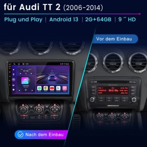Junsun Autoradio Für Audi TT2 2006-2014