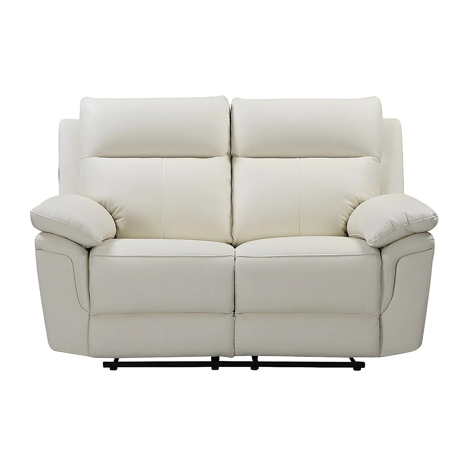 Vente-unique Relaxsofa Pakita Elfenbeinfarben 153 cm