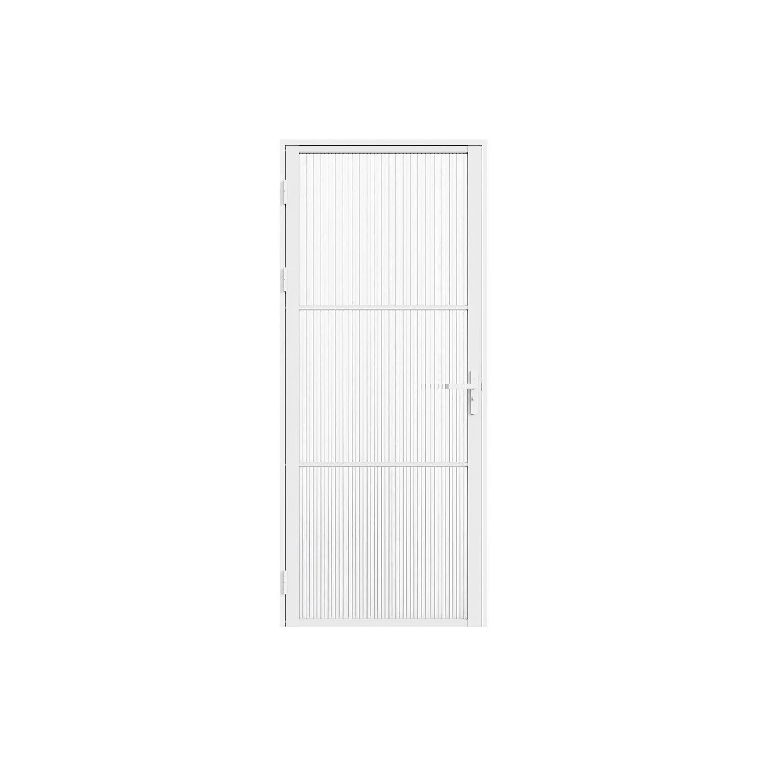 Vente-unique Tür-Komplettsets Maseru Weiß 73 cm