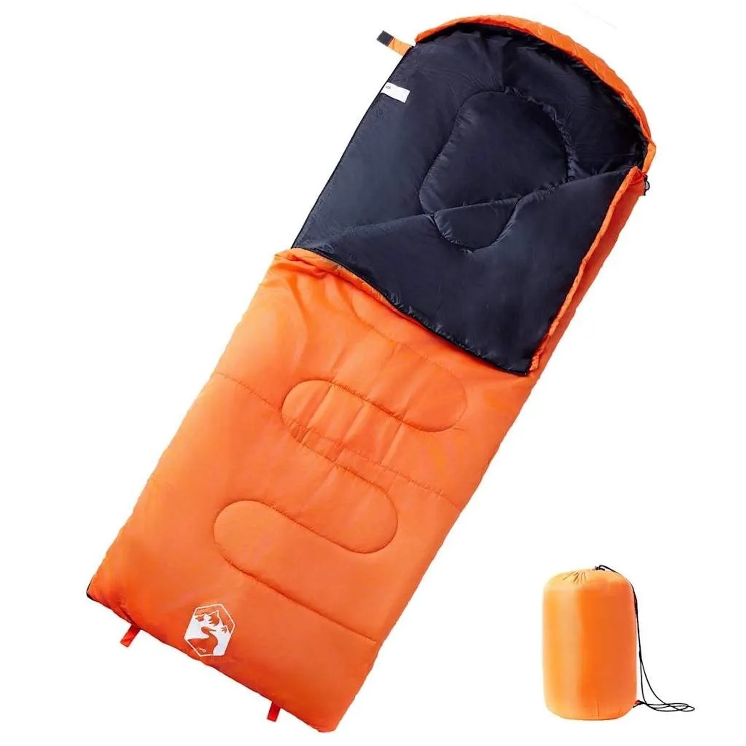 vidaXL Schlafsack für Erwachsene Camping 3-4 Jahreszeiten 94444
