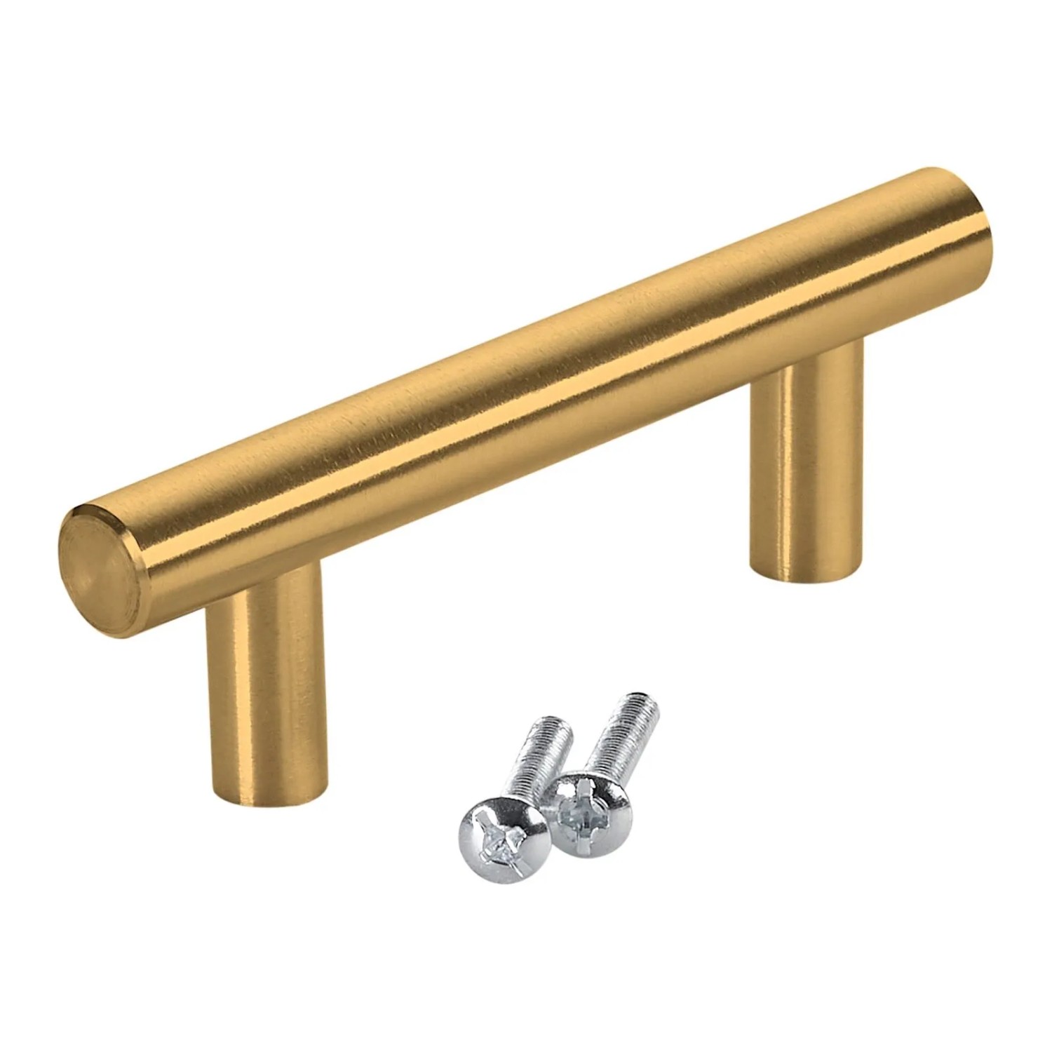 SOTECH Stangengriff G17 BA 64 mm Ø12 mm Edelstahl Goldfarbig Galvanisiert