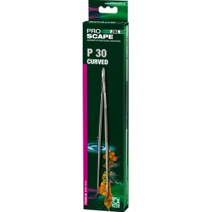 JBL ProScape Tool P 30 gebogene Pinzette für Aquariumpflanzen im Karton.