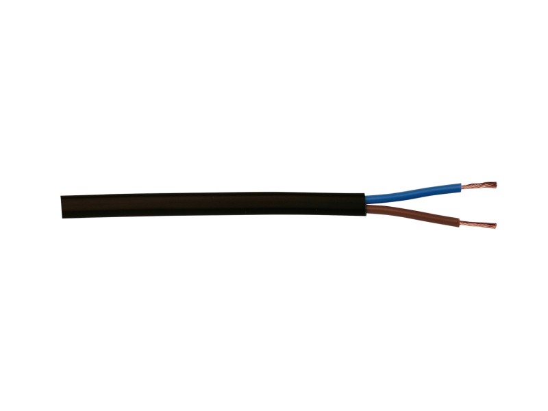 NEDIS Lautsprecherkabel 15m – 2x 0,75 Mm², CCA, Rund, PVC, Transparent, Eingewickelt