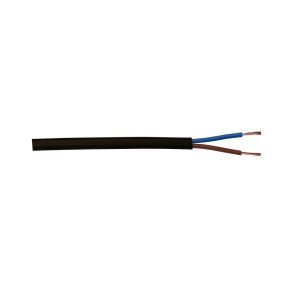 Elektrokabel 2 X 0,75 Mm² Schwarz – 5 Meter, Flexibel & PVC-isoliert | Für Haushalt & Werkstatt