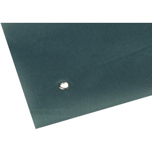 Calima Radschutzhülle für Reifen (17-19 Zoll) aus wetterfestem Polyester, Detailansicht.