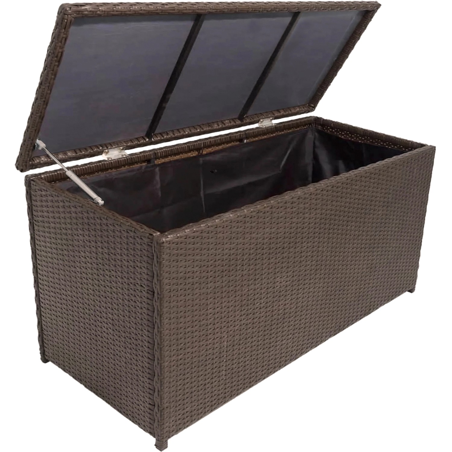 Garden Pleasure Auflagenbox Patras 50 cm x 60 cm x 120 cm Braun