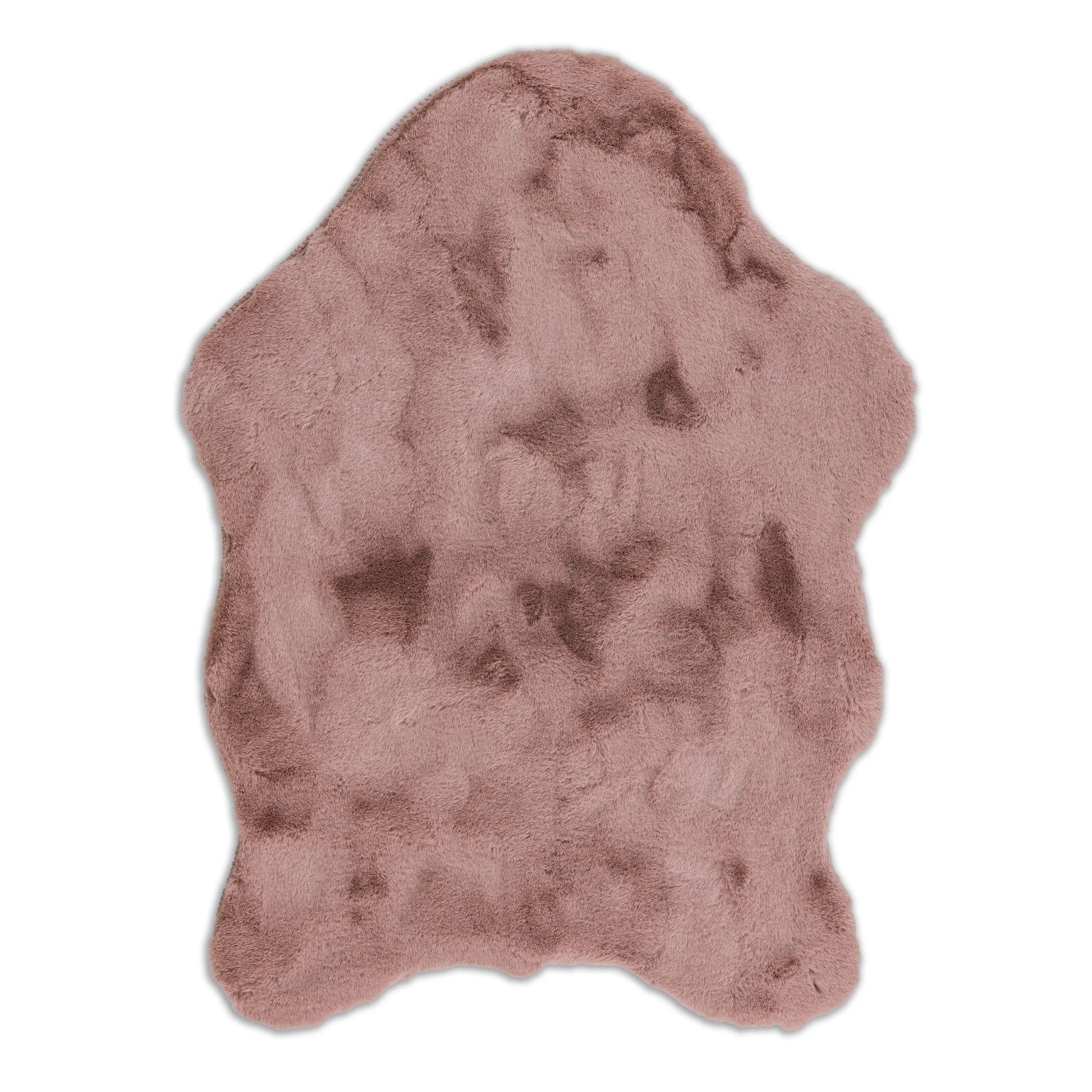 Schöner Wohnen Fell Tender 70 cm x 110 cm Altrosa