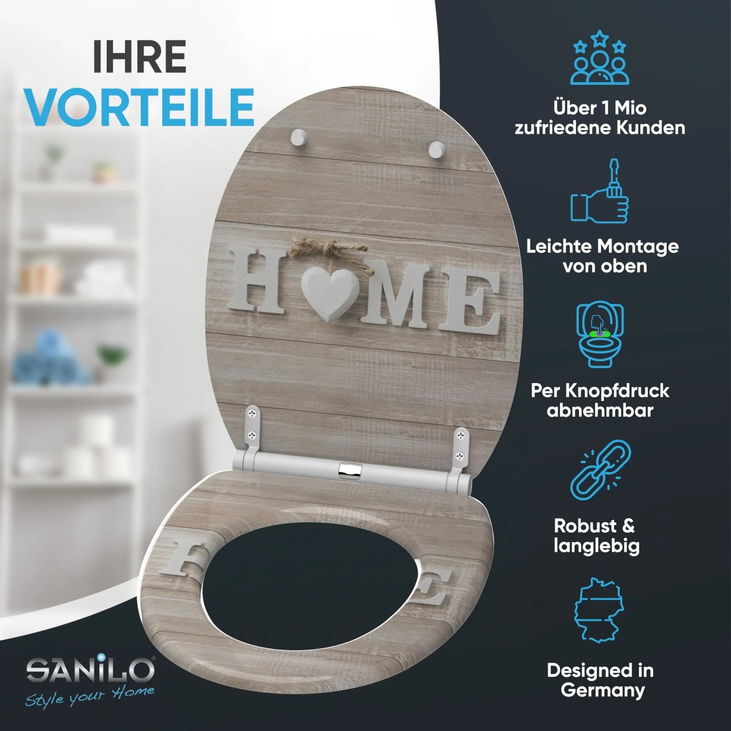 SANILO WC Sitz mit Absenkautomatik Top Fix Home_2