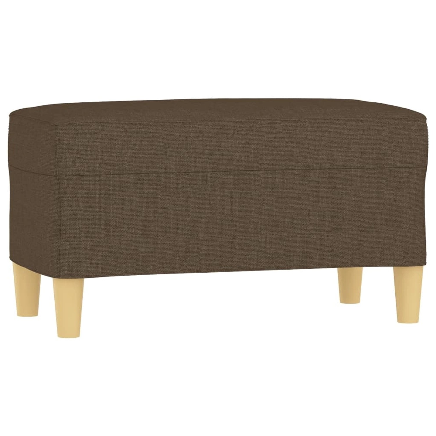 vidaXL Sitzbank Braun 70x35x41 cm Stoff 349370 günstig online kaufen