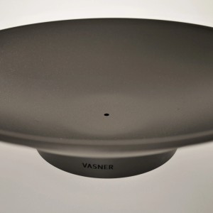 VASNER Sunty S1 Feuerschale, rund, Ø 61cm, aus Stahl mit schwarzer Pulverbeschichtung.