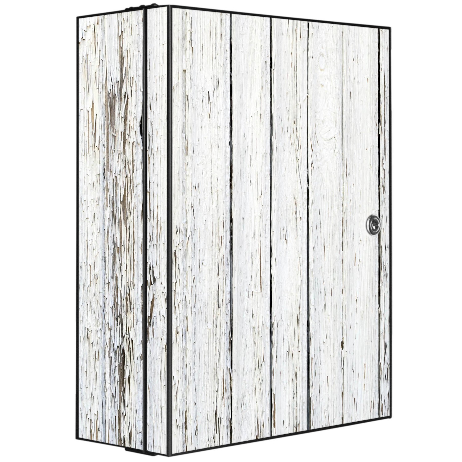 Banjado XXL Medizinschrank Abschliessbar 35x46x15cm Arzneischrank Anthrazit günstig online kaufen