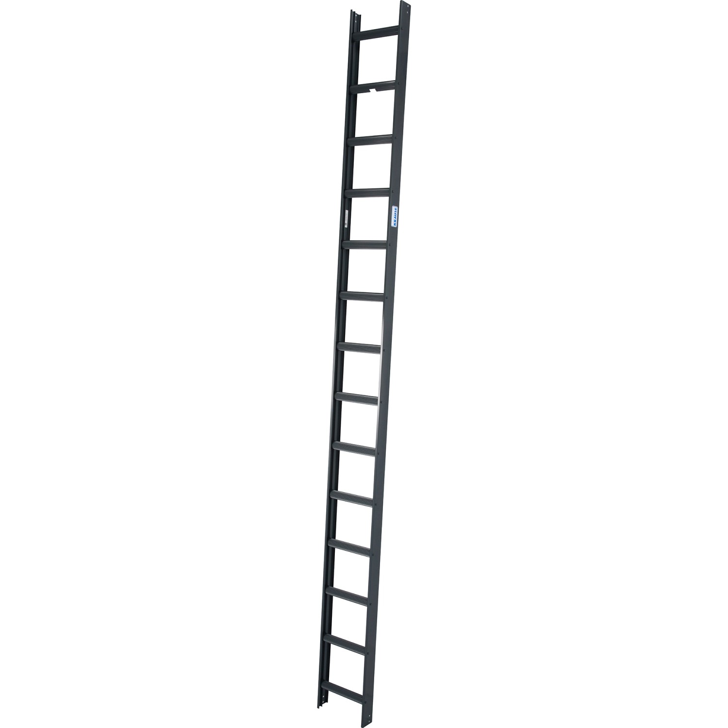 Krause Kaminkehrer-Leiter 14 Sprossen 395 cm x 35 cm x 9 cm Anthrazit