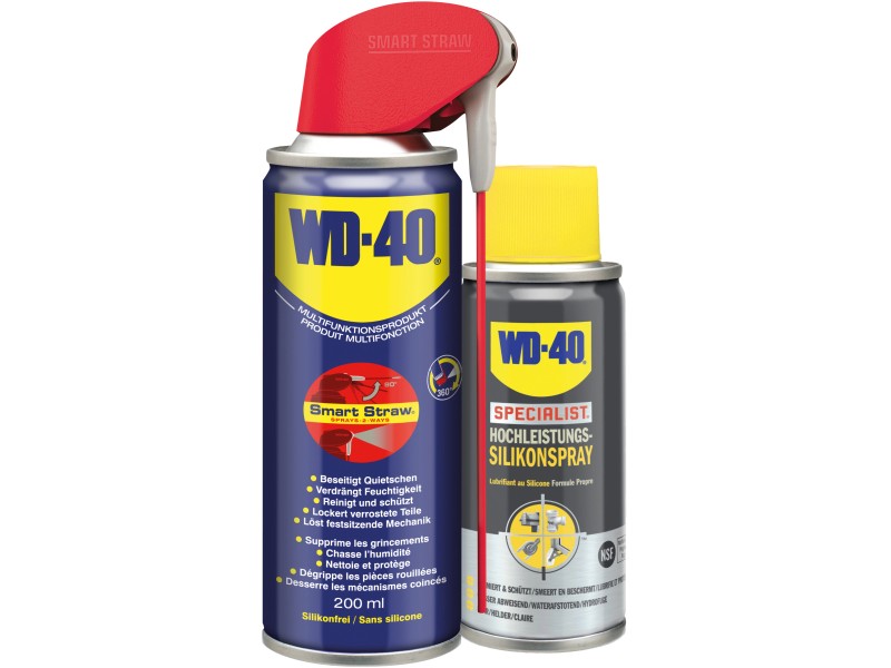 WD-40 Bundle-Pack MUP 200 ml und Silikonspray 100 ml kaufen bei OBI