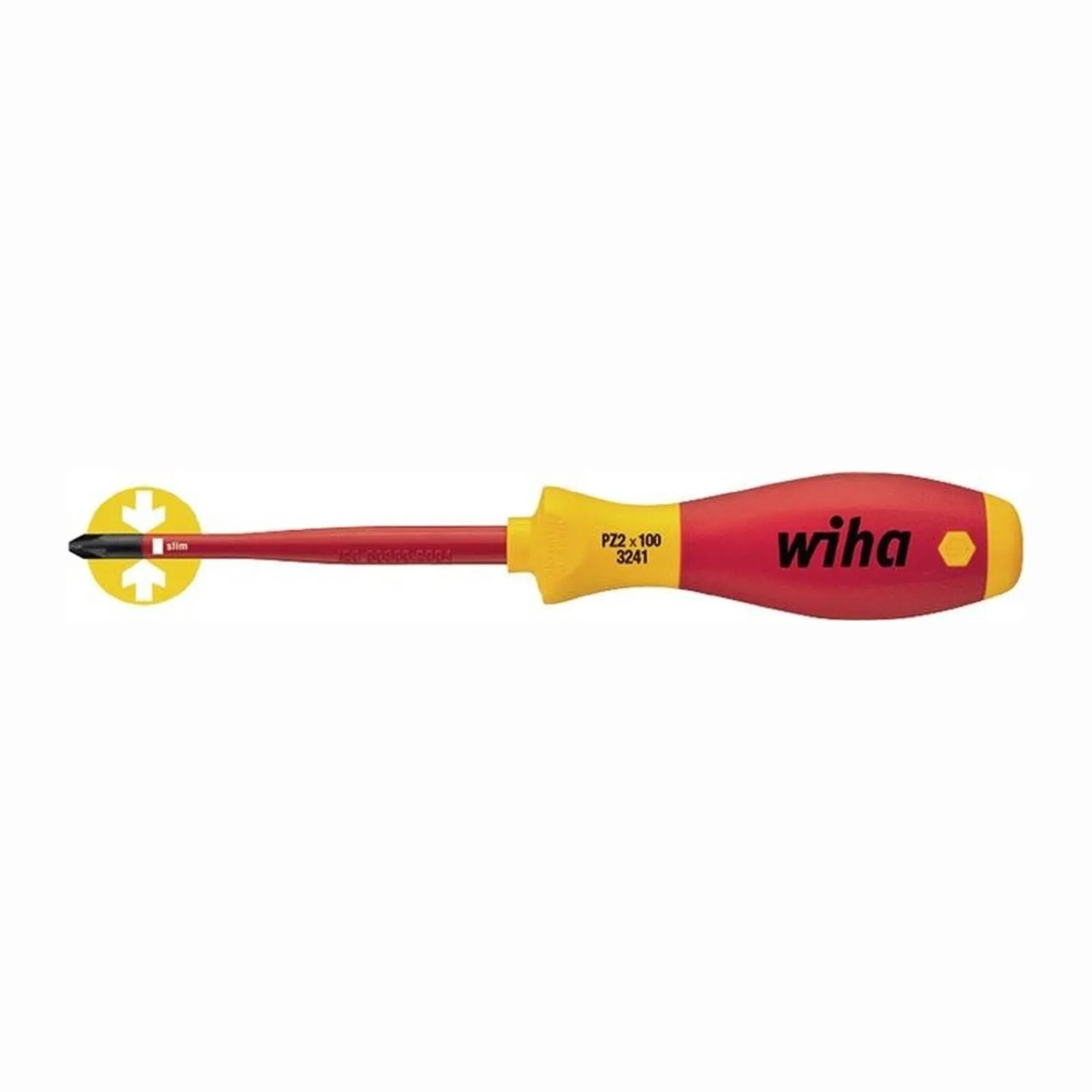 Image of Wiha Schraubendreher 3281 Slimfix SL PZD 1 36329