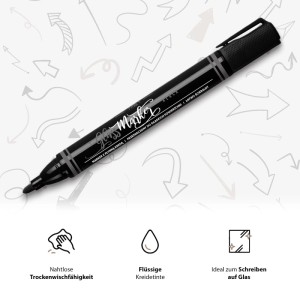 Tulup Beschreibbare Glasmagnettafel Pastellfarbene Federn 60x90 cm Magnettafel Büro Glas Schwarzer Marker Glassboard Magnetisch