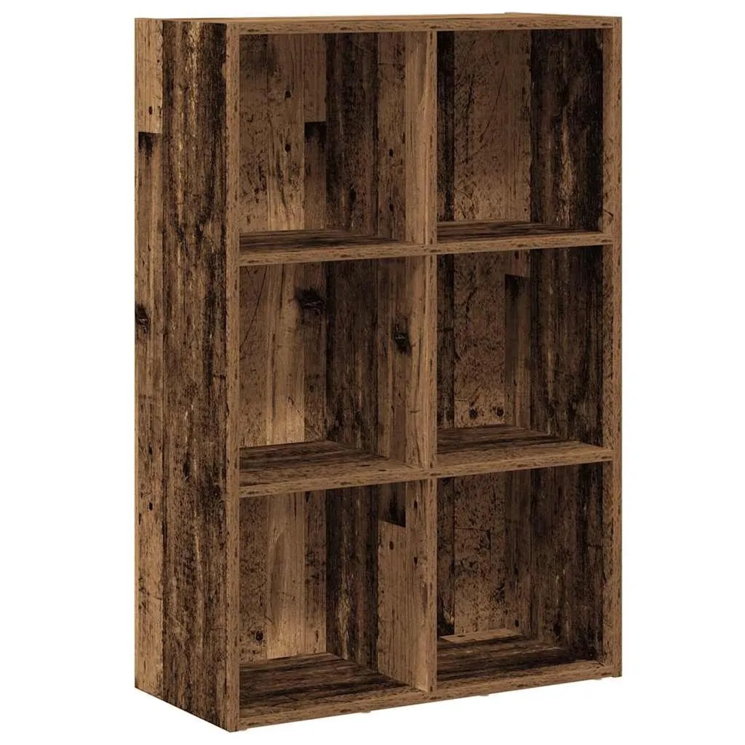 vidaXL Bücherregal/Sideboard Altholz-Optik 66x30x98 cm Holzwerkstoff 855826 günstig online kaufen