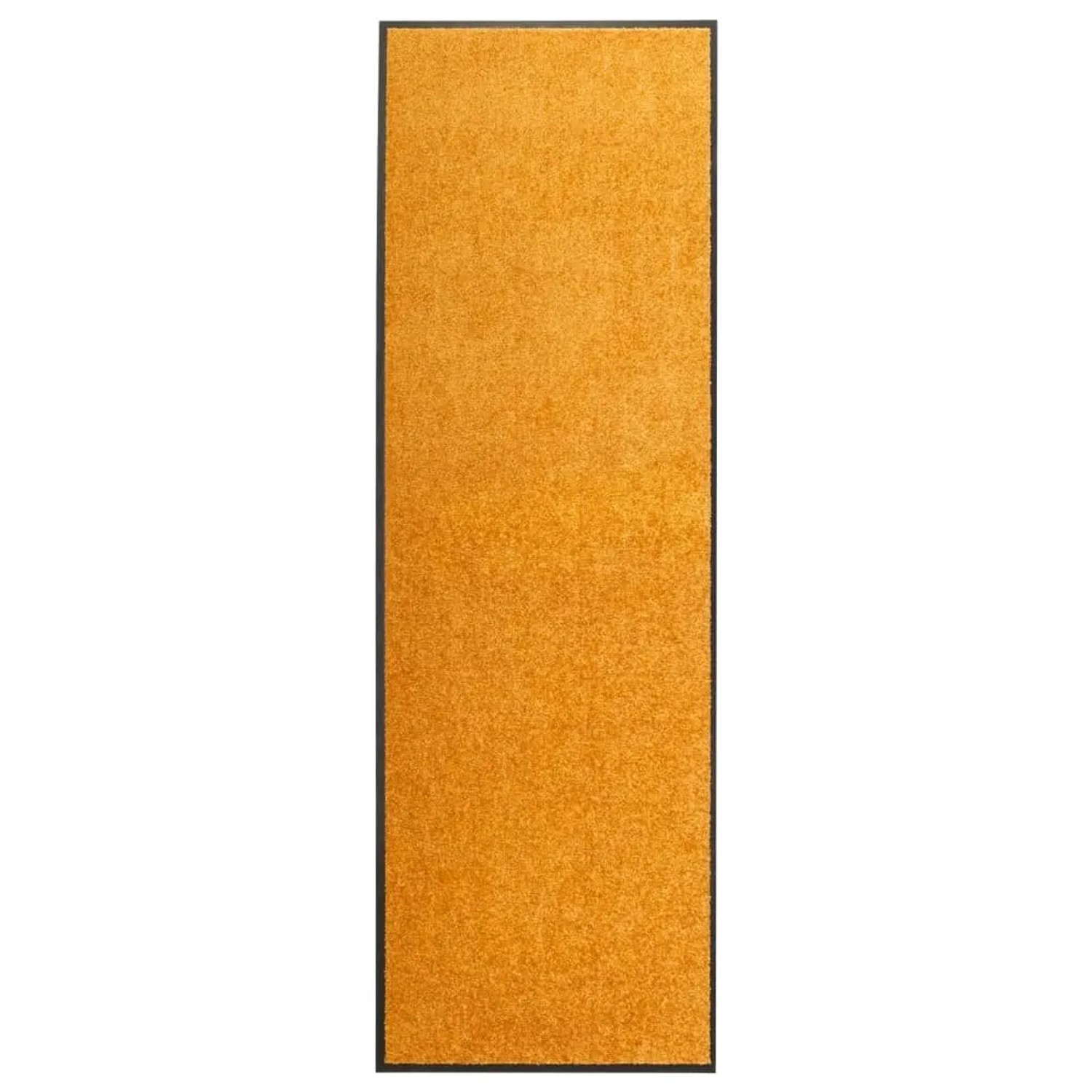 vidaXL Fußmatte Waschbar Orange 60x180 cm 323453 günstig online kaufen