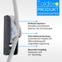 Toldoro Sicherheitsklemme CL257 für 4-6 mm Tauwerk. Ruderblattklemme mit Autorelease Funktion.