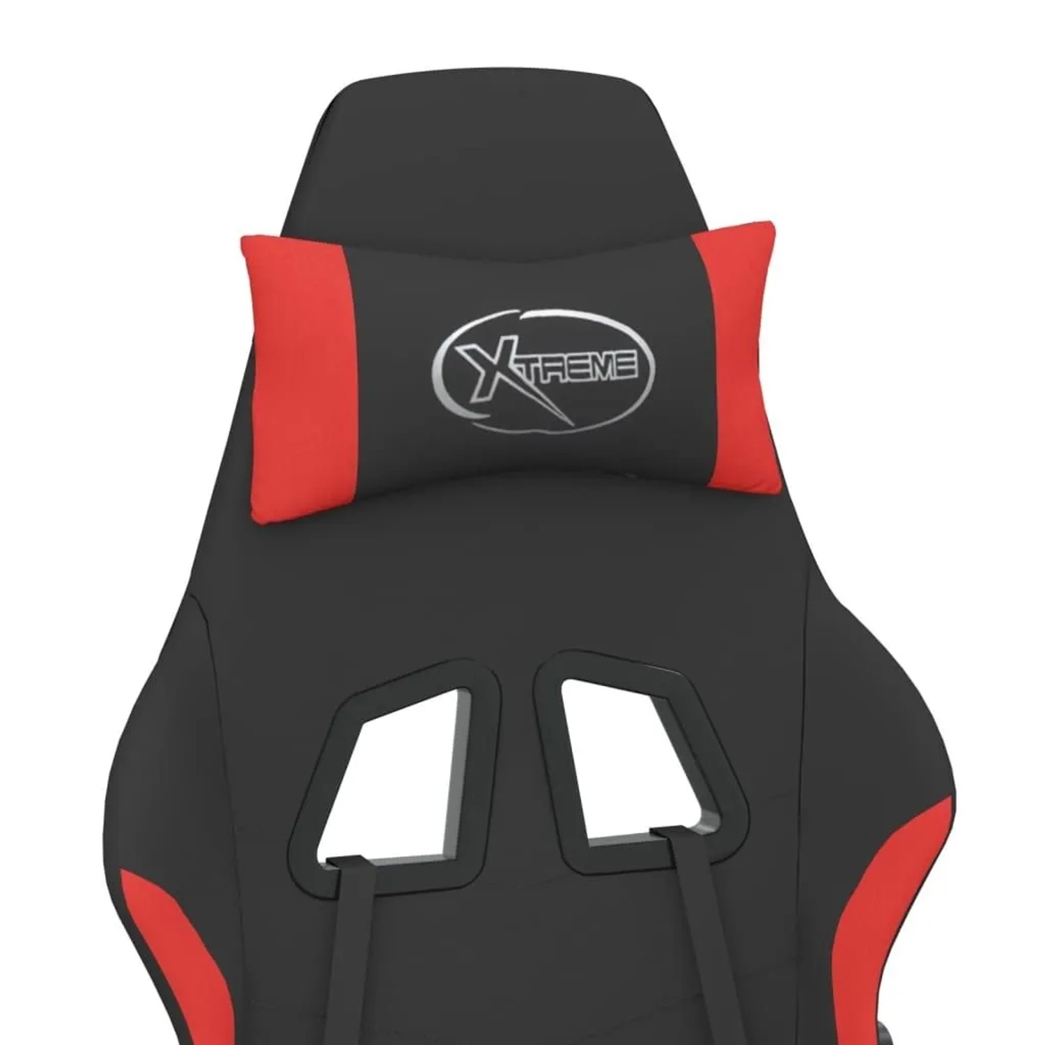 vidaXL Gaming-Stuhl mit Massagefunktion Schwarz und Rot Stoff 345478_9