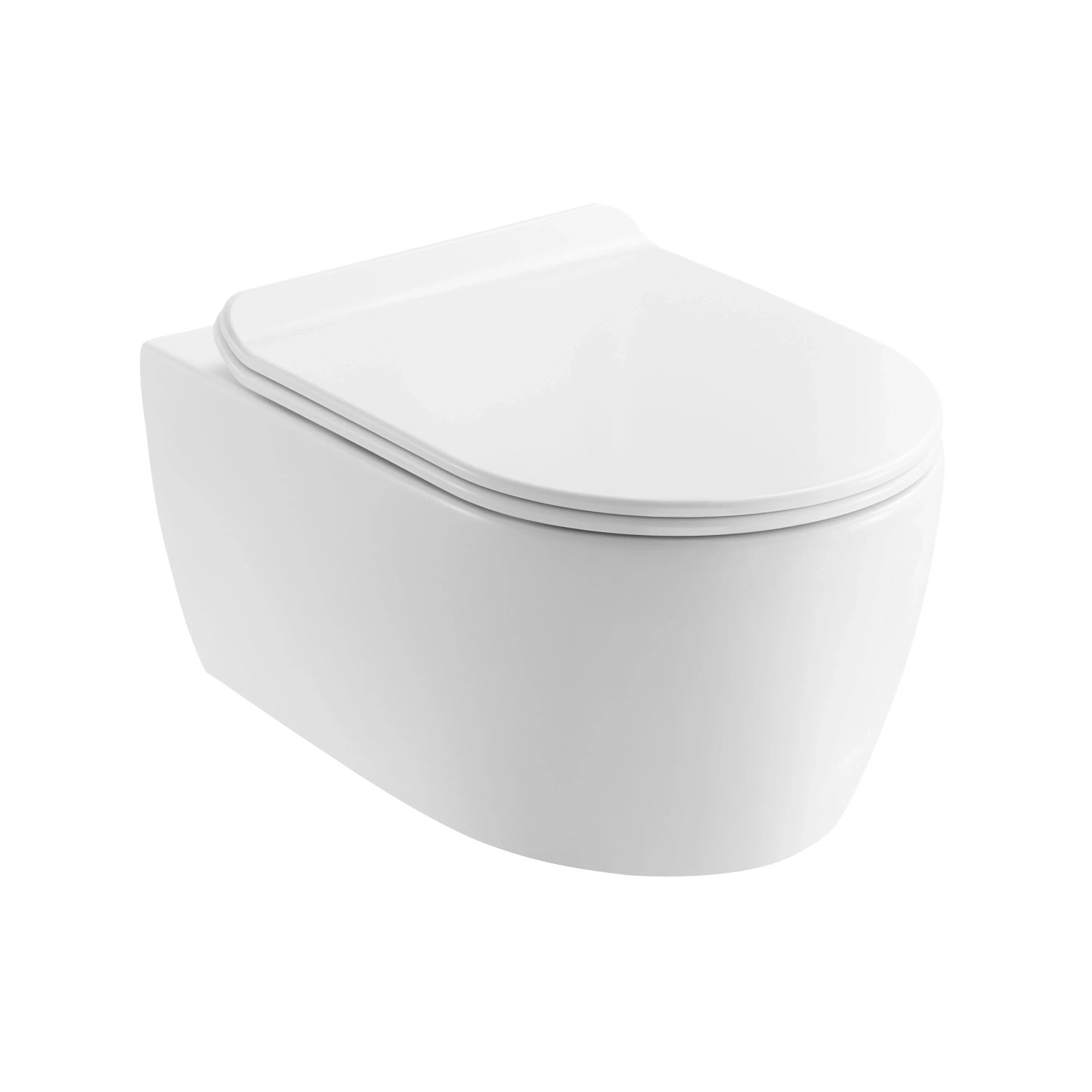 NEG Hänge-WC Uno55T mit 360 Grad Tornado Spülung und Softclose WC-Sitz