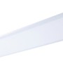 Weiße, dimmbare LED-Deckenleuchte Nico von Näve, 119,5 cm, mit Fernbedienung für wechselnde Lichttemperatur.