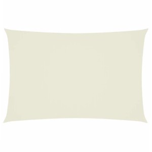 vidaXL Sonnensegel Oxford-Gewebe Rechteckig 2x4 m Creme 42298