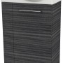 Fackelmann Waschbeckenunterschrank SBC Dark Oak, 44 cm breit.
