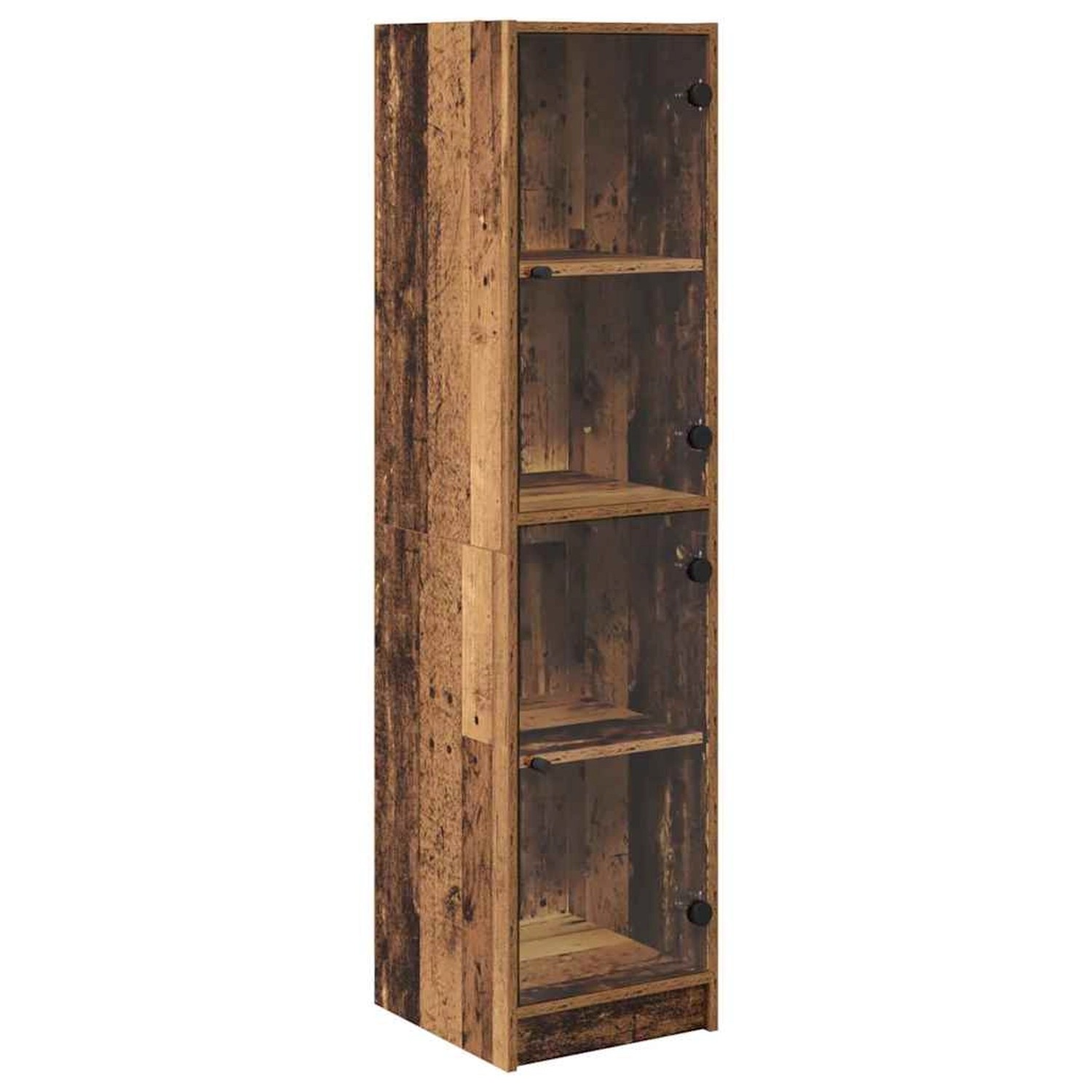 vidaXL Highboard Altholz 35 x 37 x 142 cm Holzwerkstoff 882901