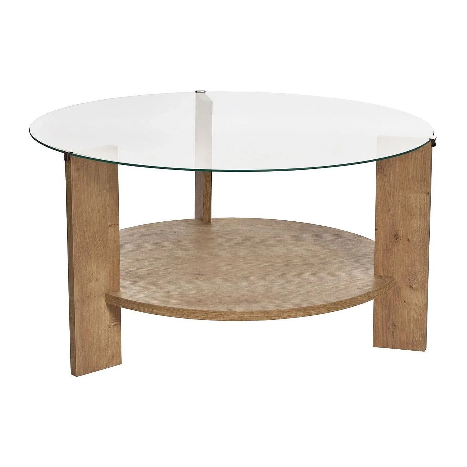 Vente-unique Couchtisch Senira Naturfarben Hell 75 cm