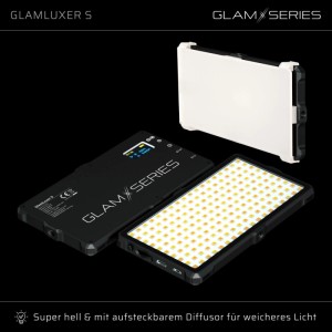 Glamseries Glamluxer S Led-Panel Beleuchtung 3200-5600K Stativ Make-Up Light