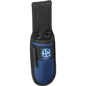 LUX Messerhalter aus robustem Nylon mit Gürtelschlaufe für Arbeitsgürtel & Arbeitstaschen.