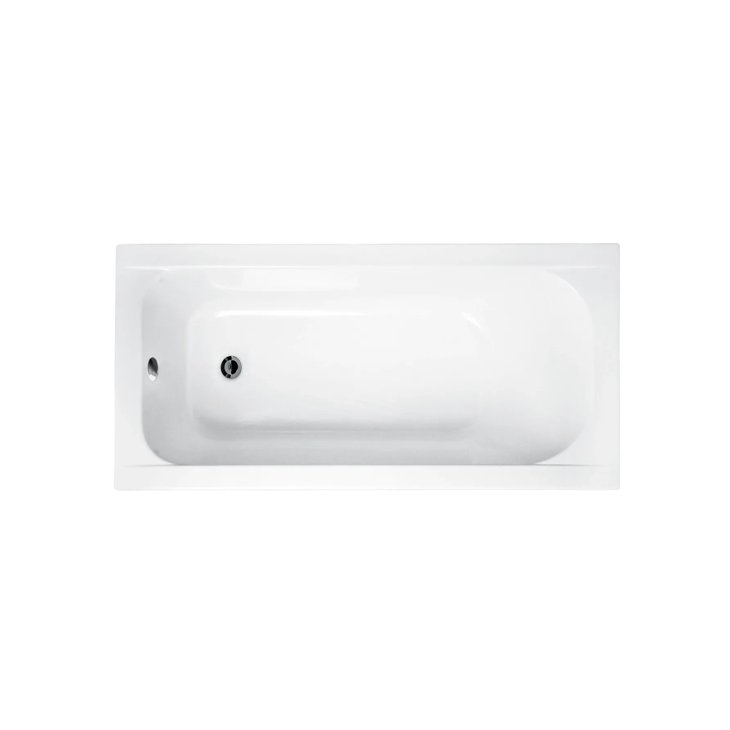 Bad Land Badewanne Rechteck CONTINEA 150x70 Mit AcrylSchürze Ablauf Füße