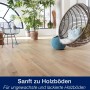 Heller Holzboden im Wohnraum, gepflegt mit Bona Parkett Polish Glänzend.
