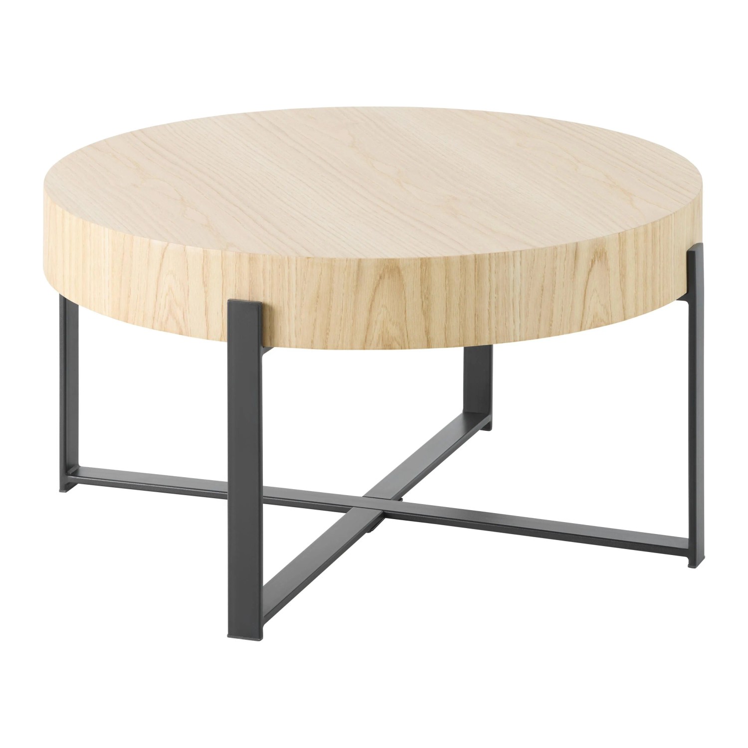Mömax Couchtisch Runner Schwarz/Eiche