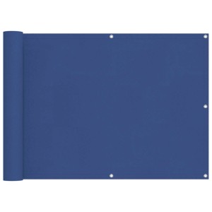 vidaXL Balkonsichtschutz Blau 75 x 200 cm 42030770