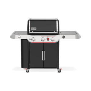 Weber Gasgrill Genesis EP-335W GBS Schwarz mit 3 Brennern, Sear Zone und Seitentisch.
