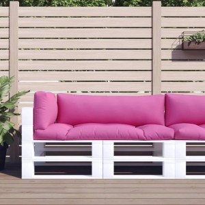 vidaXL Palettenkissen 3 Stk Rosa Oxford-Gewebe 360964