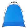 Blaues vidaXL Strandzelt für 2 Personen, wasserdicht und mit Quick-Release-System.