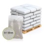 Quarzsand Filtersand 0,4-0,8mm 25kg Sack und Palette mit Säcken für Pool Filteranlagen.