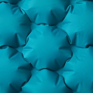 vidaXL Doppel-Isomatte mit Kissen Selbstaufblasend Blau 4007101