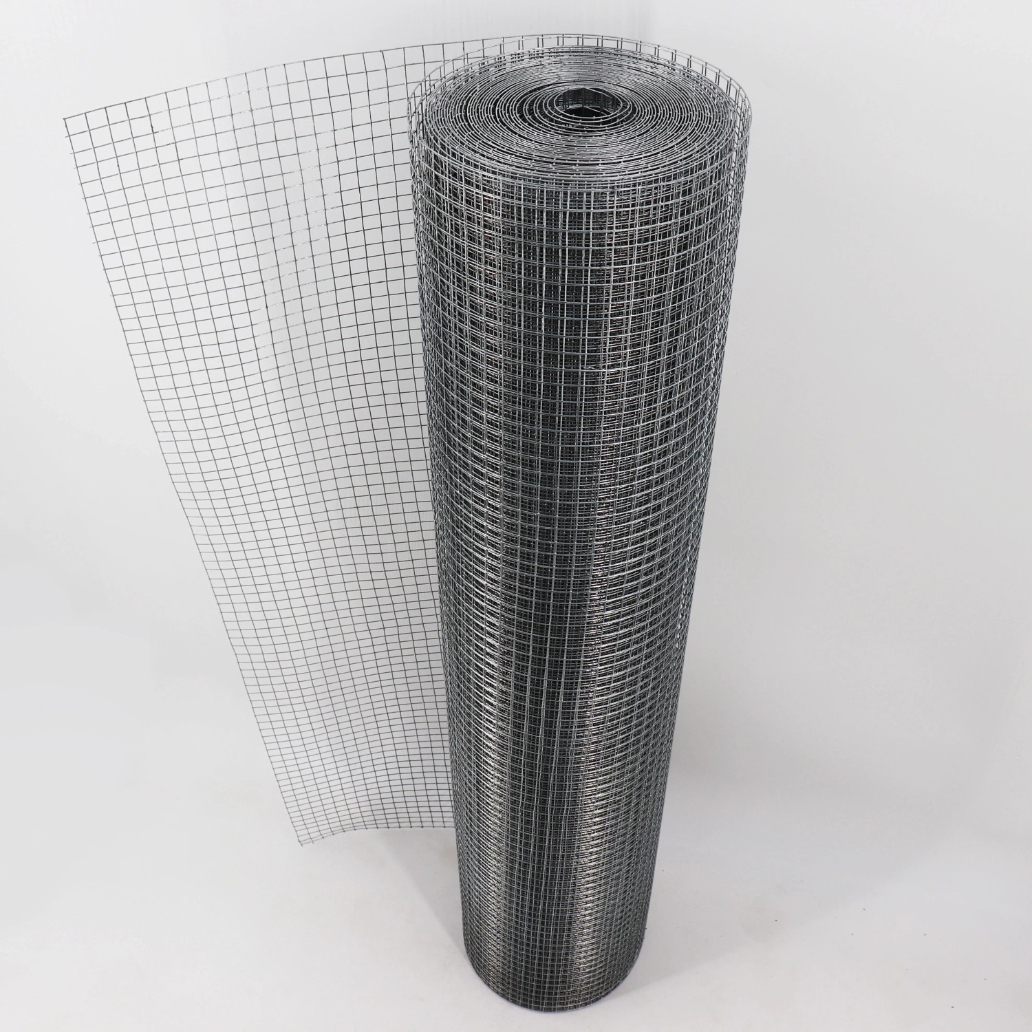 Aquagart Volierendraht, 90m x 1m, Maschenweite 12mm, feuerverzinkt, als Drahtzaun oder Schweissgitter