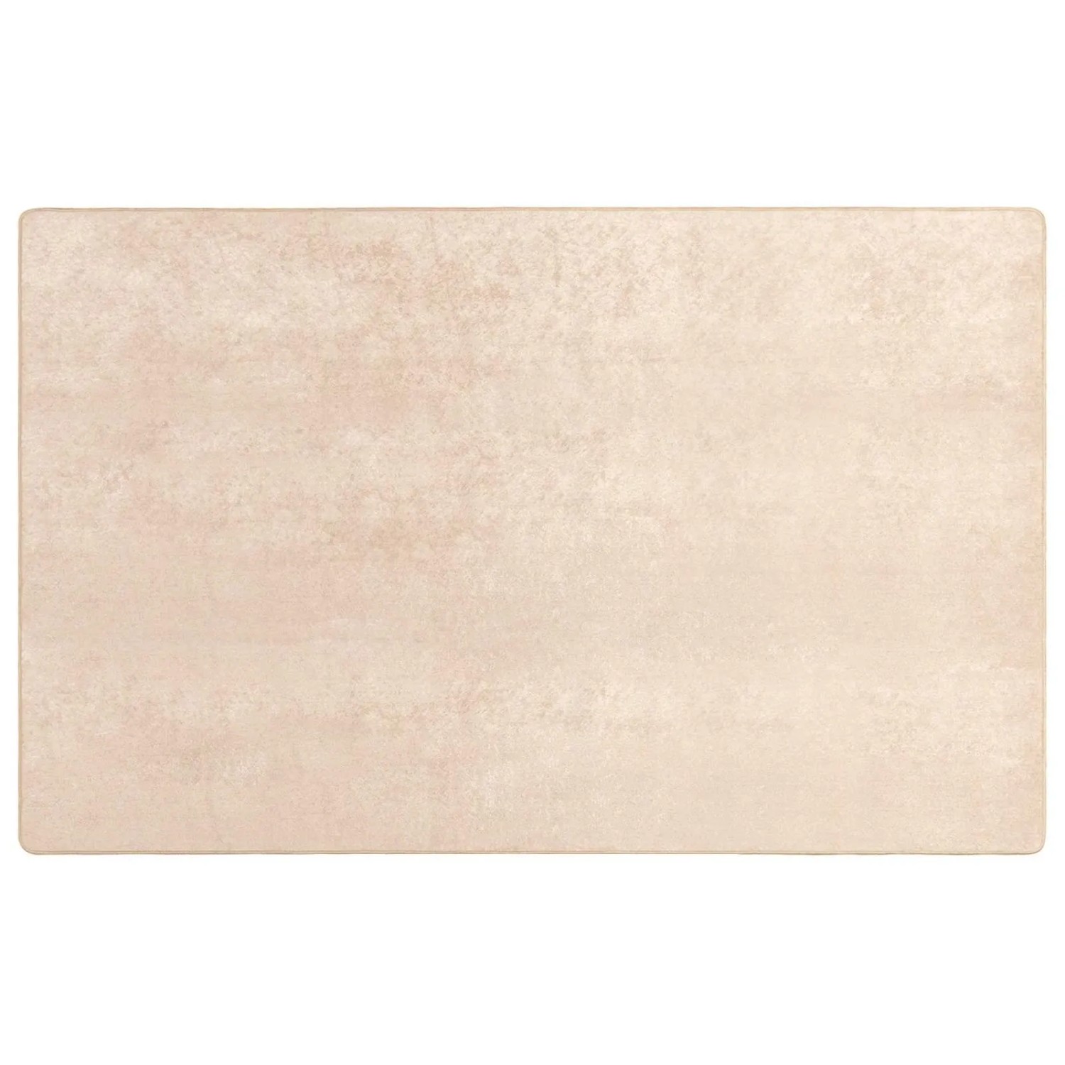 vidaXL Teppichläufer MARSA Creme 300 x 190 cm Polyester und PVC 42023070