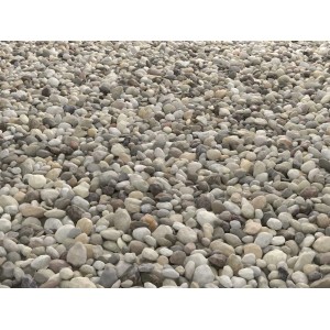 Buntkies Rhein, 40-80mm, bunte Mischung für Garten & Haus. Zierkies im 25kg Sack.