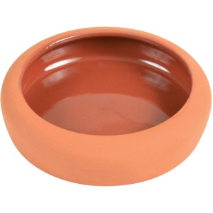 Trixie Keramiknapf, 125ml, ø10cm, abgerundeter Rand, ideal für Kleintiere.