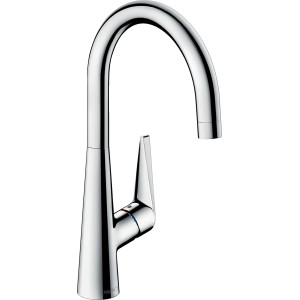 Hansgrohe Talis S 260 Küchenarmatur, Einhebelmischer, Chrom, mit hohem Auslauf.