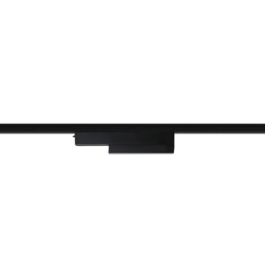 Paulmann URail Schienenadapter Zigbee 3.0 Smart Home, schwarz matt, auf LED-Schiene.