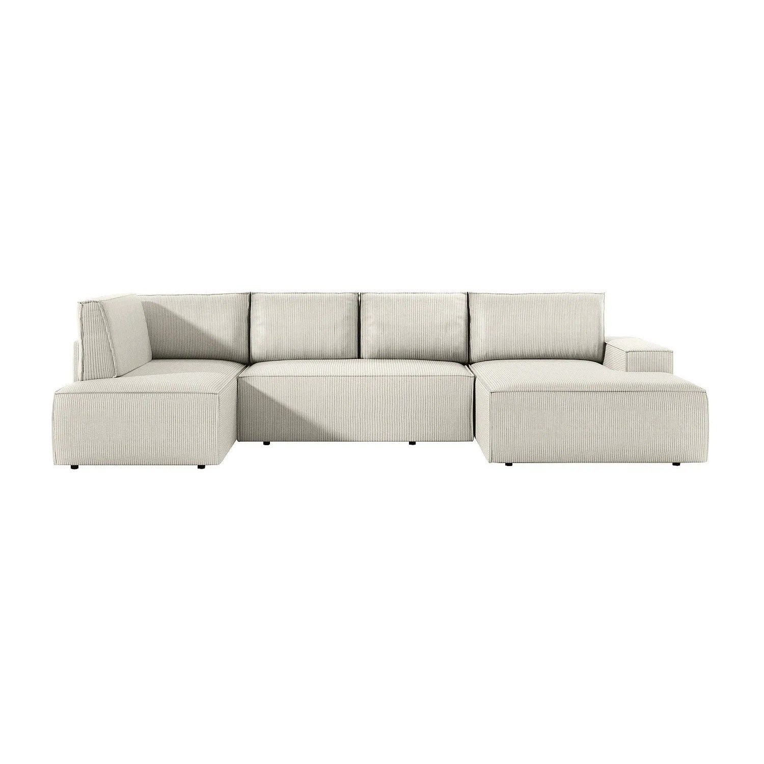 Vente-unique Schlafsofa Amelia Beige 349 cm