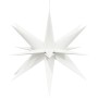 vidaXL LED-Weihnachtsstern Faltbar Weiß 57 cm 356188_4